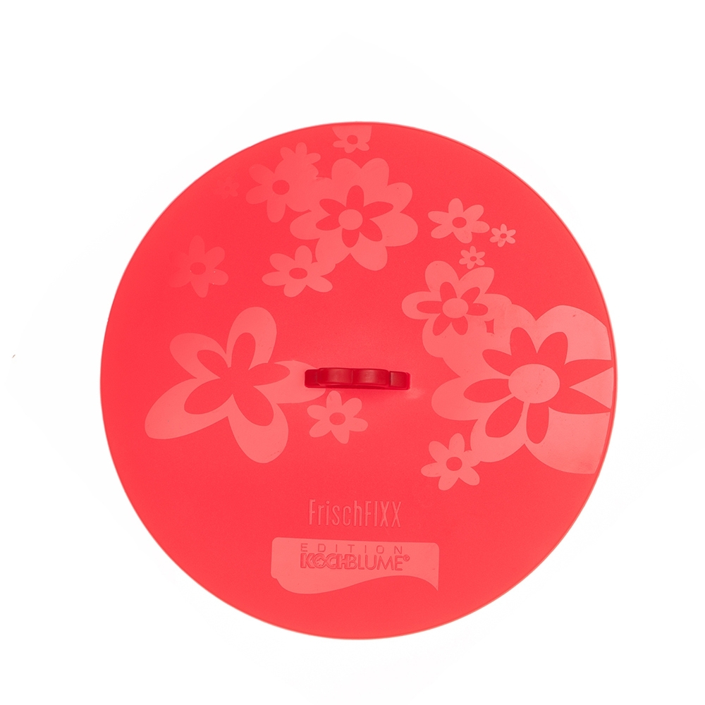 Kochblume - Frischfixx - Frischhaltedeckel 22 cm, rot Kochblume - Frischfixx - Frischhaltedeckel 22 cm, rot