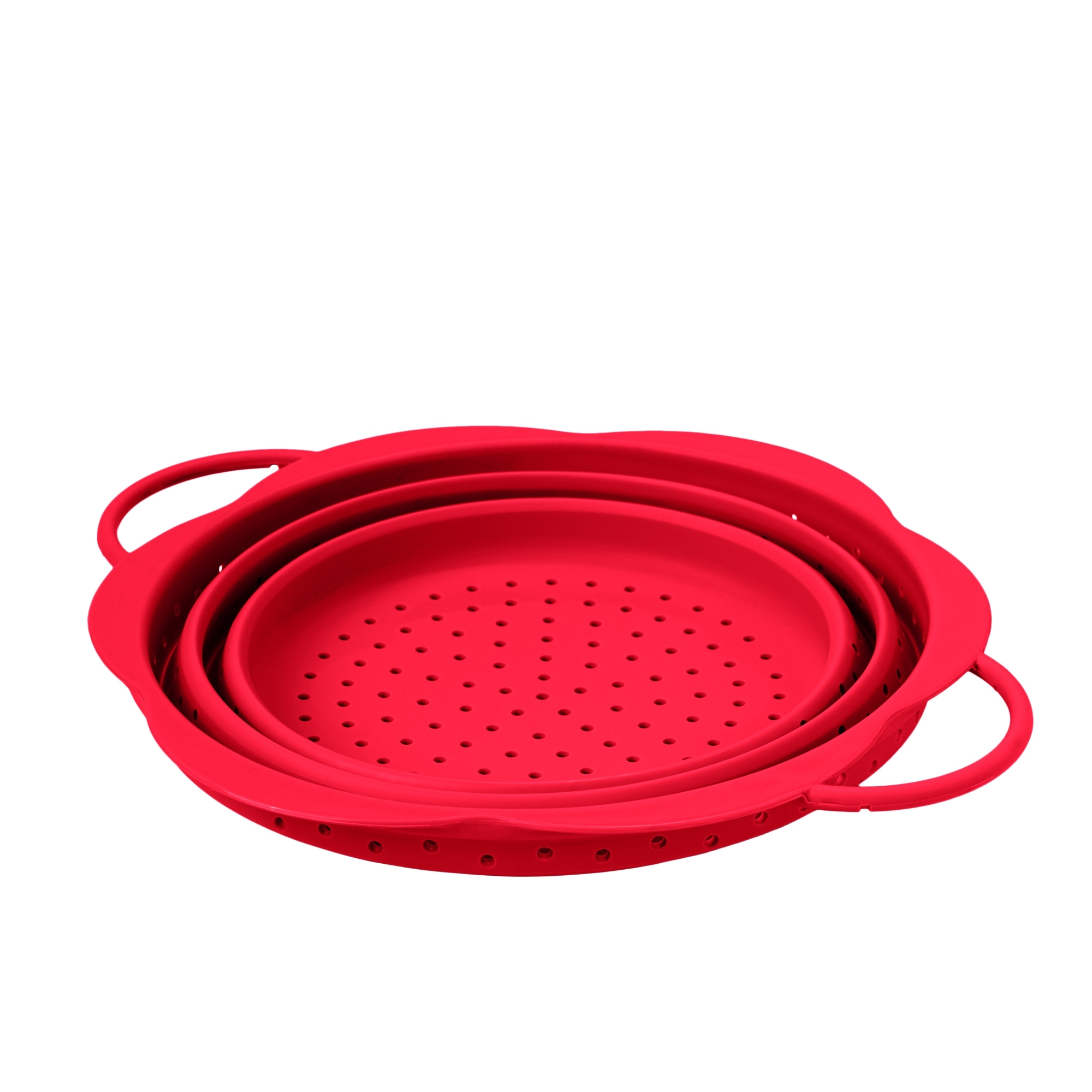 Kochblume - Foldable Sieve 32 cm, red