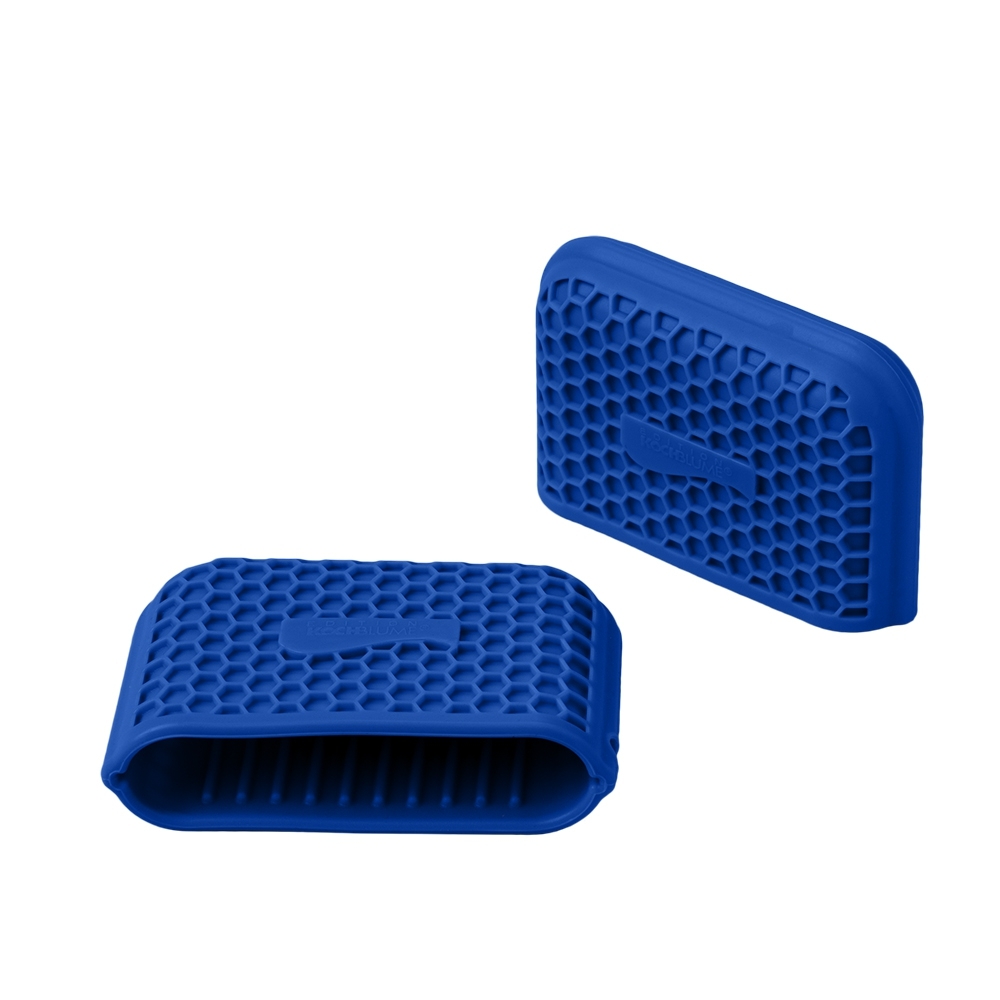 Kochblume - PROTEC Fingerschutz - 2er Set, dunkelblau