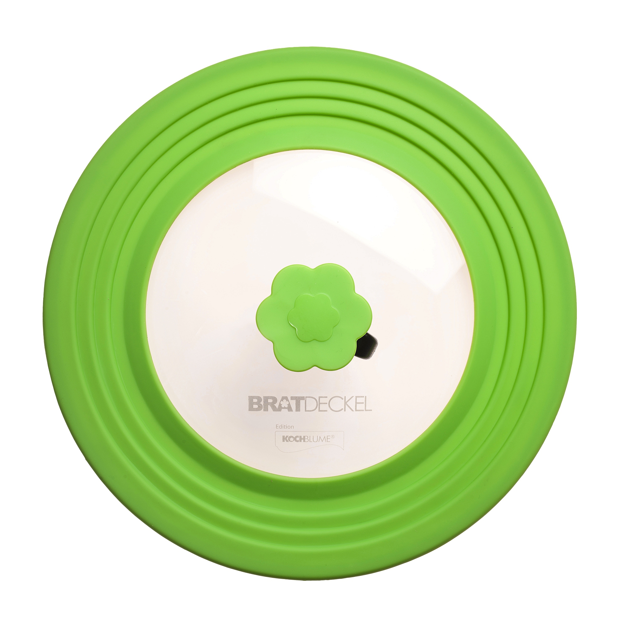 Kochblume - Bratdeckel - groß 31 cm, limette