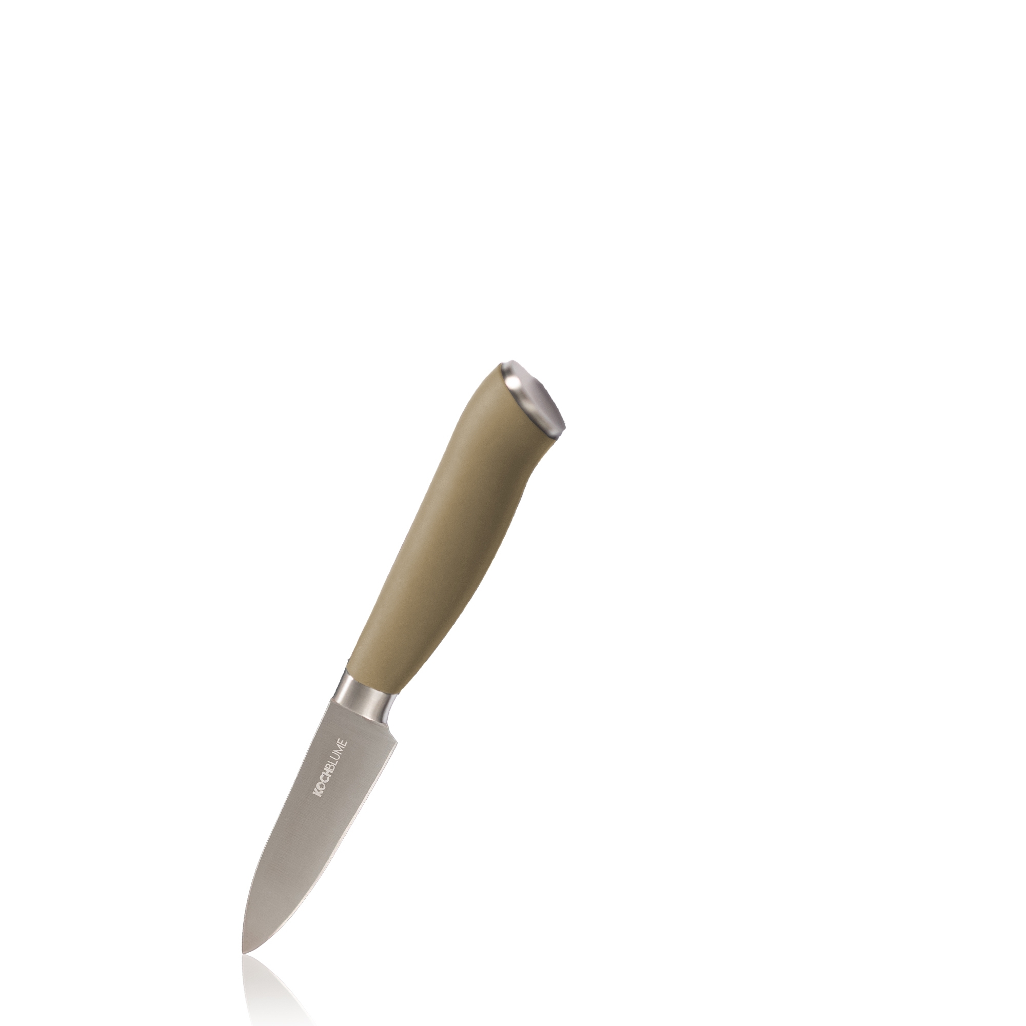 Kochblume - Gemüsemesser S, glatte Klinge, taupe