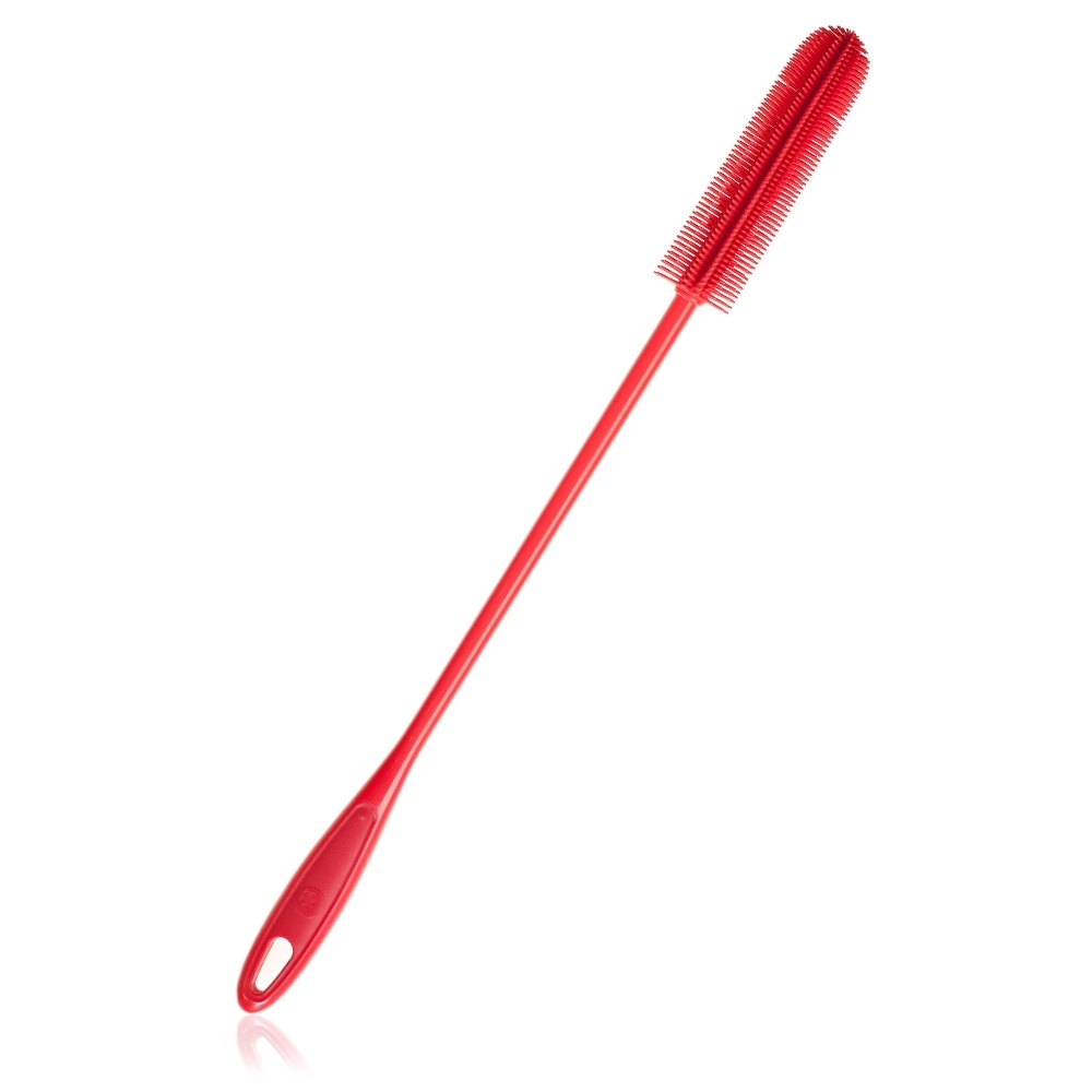 Kochblume - Flaschenbürste Slim rot