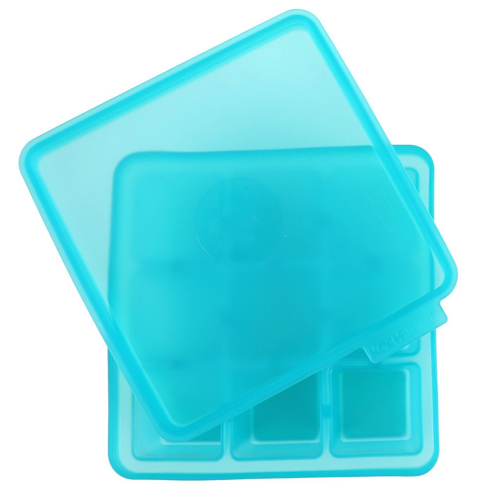 Kochblume - ice cube molds Cube L, turquoise